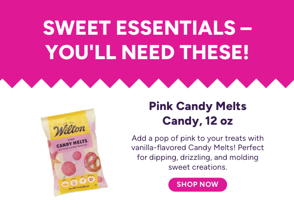 Pink Candy Melts Candy, 12 oz.